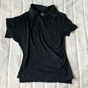 Vivienne Westwood Black Short Sleeve Polo Tee